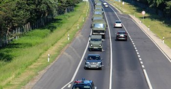 Ismét katonai konvoj vonulására kell számítani a magyar utakon