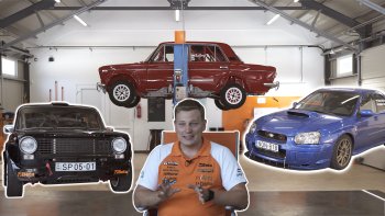 "Ha be kell lógatni az árokba, akkor be kell lógatni!" - Lada 2101 Rally - Videó