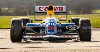Eladó a „Senna-taxi”, azaz Nigel Mansell F1-es autója