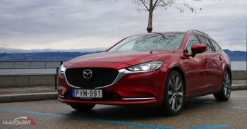 Hosszú testvér a hosszú úton - Mazda 6 2.5 Skyactiv-G (2018) - Teszt
