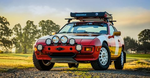 Ezzel az egyedi Porsche 924S ralival kimennék a terepre
