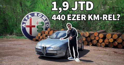 Alfa Romeo 147 1.9 JTD (2003) - Tesztvideó
