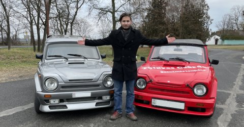 Ilyet is csináltunk, mi magyarok: Alma Cabrio 903 1995 - Tesztvideó