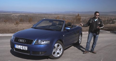 Csalódás nem volt még ennyire kellemes: Audi A4 Cabriolet 3.0 V6 2002 - Tesztvideó