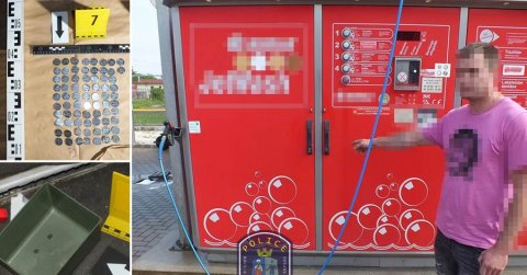 Elkapták a solti autómosó-érmetolvajt