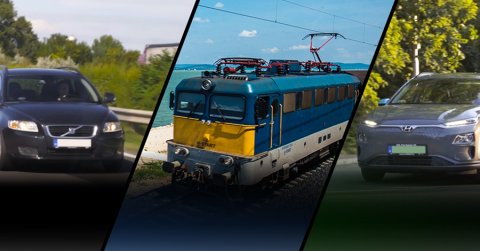 Őszinteségi roham Siófokra, bérelt villanyautóval, egy használt Volvóval és vonattal - VIDEÓ