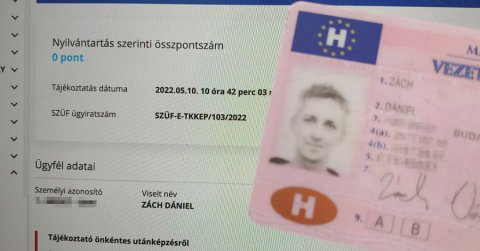Így nézheted meg online, hogy mennyi büntetőpontod van