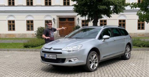 Az utolsó hidrós Citroën: Citroën C5 Tourer 2.2 HDi 2008 – Tesztvideó

