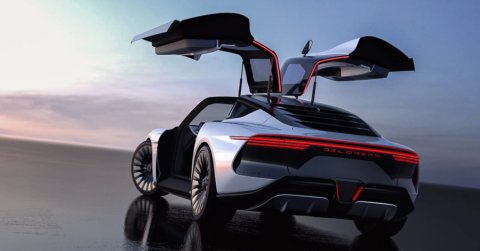 Áll a bál az új DeLorean körül, perlik az alapítókat