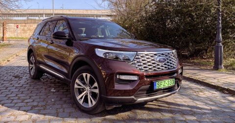 Európai-Amcsi verda: Ford Explorer 3.0 V6 PHEV 2021 – Teszt és videó
