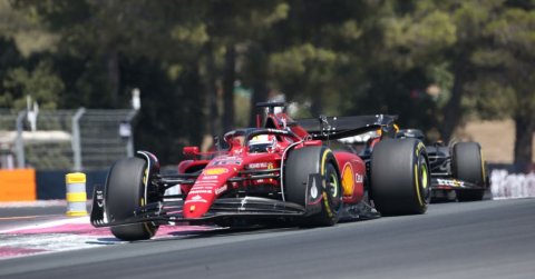 Charles Leclerc előzése
