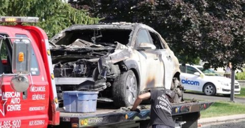 Felrobbant egy garázsban a Hyundai Kona full elektromos változata
