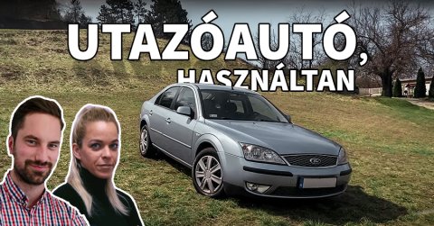 Az olcsó utazó fejedelmi kényelemmel: Ford Mondeo 2.0 TDCi 2007 - Tesztvideó