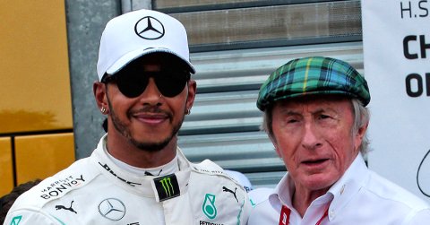 Sir Jackie Stewart: Hamilton nálam a TOP 3-ba se fér be
