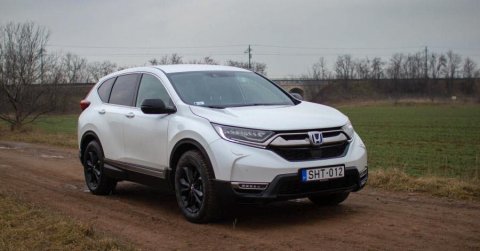 Feketét, fehéren: Honda CR-V 2.0 Hybrid 2021 - Teszt
