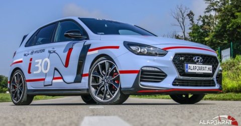 A babaszínű szörnyeteg: Hyundai i30 N – Teszt + Videó!
