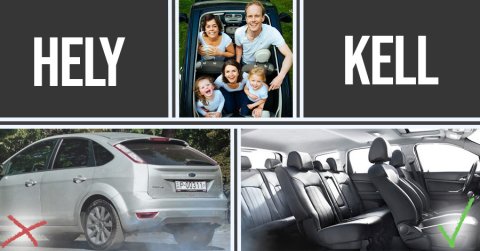 Menekülés a dízel Focus poklából egy tágas egyterűbe