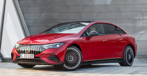 476 lóerővel érkezik Európába a Mercedes-AMG EQE 43
