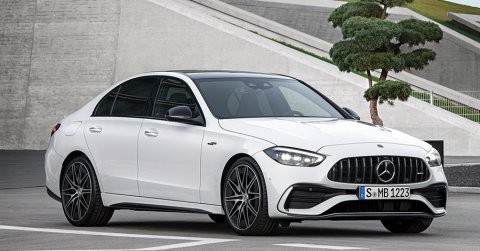 Lerántották a leplet az új Mercedes C43 AMG-ről - KÉPEK