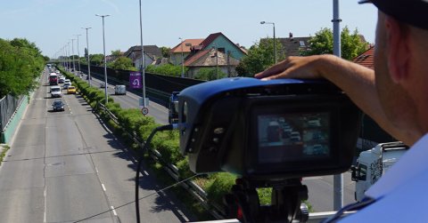 Ötezernél is több gyorshajtót fogtak meg az egynapos sebességmérő razzia során