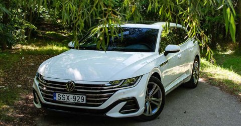 Volkswagen Arteon Shooting Brake 2.0 TDI 2021 - Teszt
