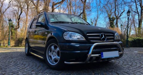 Vesekő gyilkos: Brabus ML 320 V6 (1999) – Teszt + Videó
