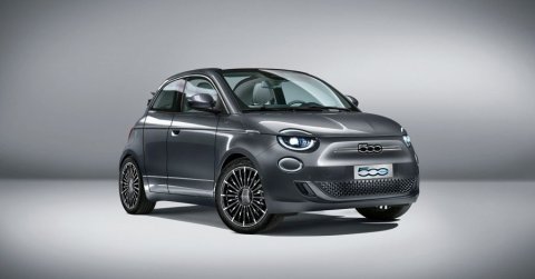 Három oldalajtóval jön az elektromos Fiat 500-as
