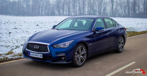 A felkelő nap járműve: Infiniti Q50S Hybrid AWD (2018) – Teszt
