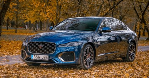 Takarékos, kékvérű elegancia: Jaguar XF 200D 2021 - Teszt