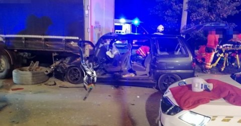 Hatalmas balesettel végződött a veszprémi autós üldözés
