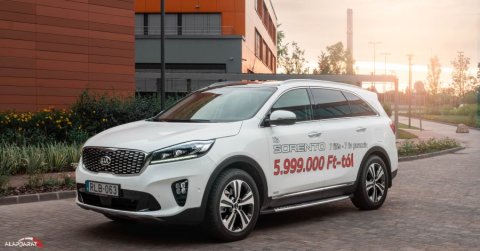 Védelmező anyatigris: Kia Sorento 2.2 CRDI GT Line (2019) - Teszt
