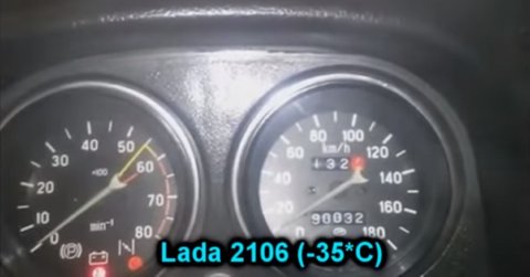 Így indulnak extrém hidegben egyes keleti autók - VIDEÓ
