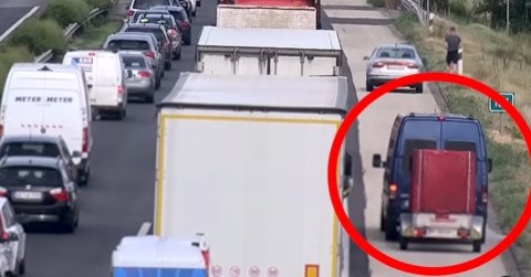 Unod a dugót? Akkor sem előzhetsz a leállósávon