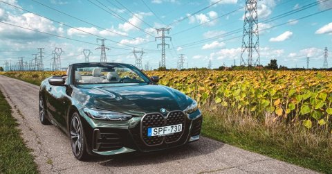 BMW M440i xDrive Cabrio teszt 2021