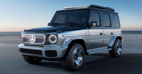 A villanyos Mercedes G-osztály különleges akkutechnológiát használ