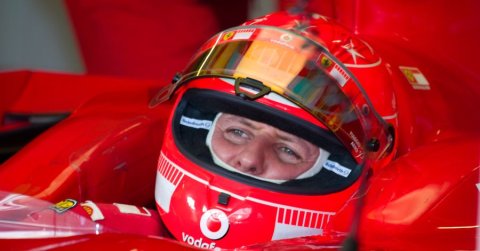 Tiéd lehet Michael Schumacher Ferrarija, amellyel annó a Magyar Nagydíjon győzött