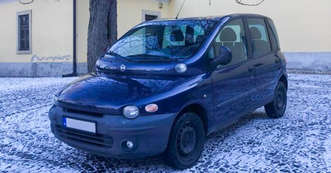 Nincs hozzá hasonló: Fiat Multipla 1.6 Bipower 2001 – Tesztvideó
