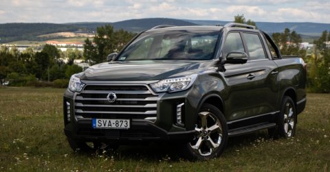 Kívül Amerika, belül Európa: Ssangyong Musso Grand 2.2 e-XDI 2021 - Teszt
