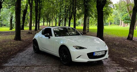 Nyersen az igazi: Mazda MX-5 RF G184 Takumi (2020) – Teszt + Videó
