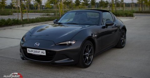 21 éves élmény 1 éves cipőben: Mazda MX-5 RF G184 (2019) – Teszt + Videó
