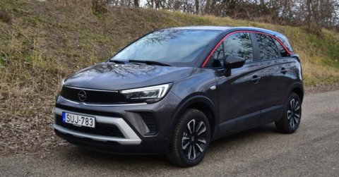 Azt kapod, amit látsz: Opel Crossland 1.2 GS Line 2022 – Teszt