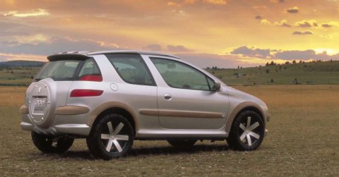 206 Escapade: a koncepció, amivel a Peugeot nagyot előzhetett volna a városi terepjárók piacán