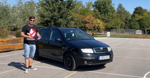 Családi autó, kevés pénzért: Skoda Fabia Combi 1.4 2005 -Tesztvideó