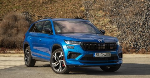 Maradt volna dízel: Škoda Kodiaq RS 2.0 TSI 2022 - Teszt