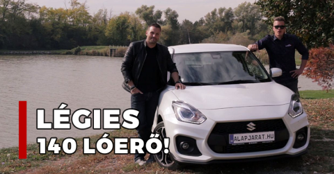 Légies 140 ló: Suzuki Swift Sport 2018 – Teszt + Videó!
