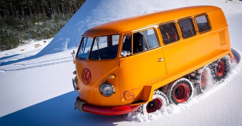 Hatvan év után újjászületett a lánctalpas Transporter