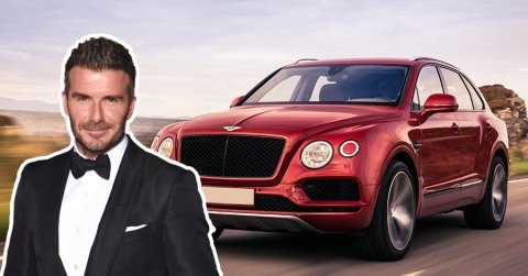 Less be David Beckham luxusautóktól hemzsegő garázsába!