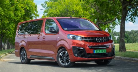 Dízel helyett villany: Opel Zafira-e Life 2022 - Teszt