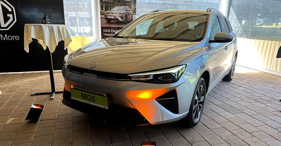 Ez a világ első elektromos kombija: MG5 - Bemutató